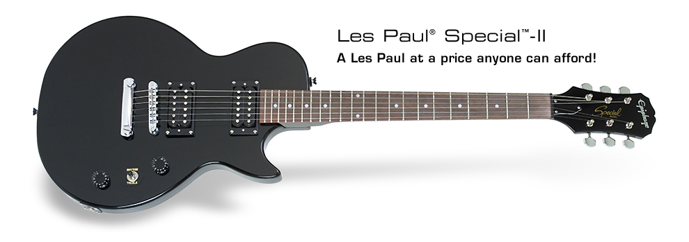 Epiphone Les Paul Special II Ebony